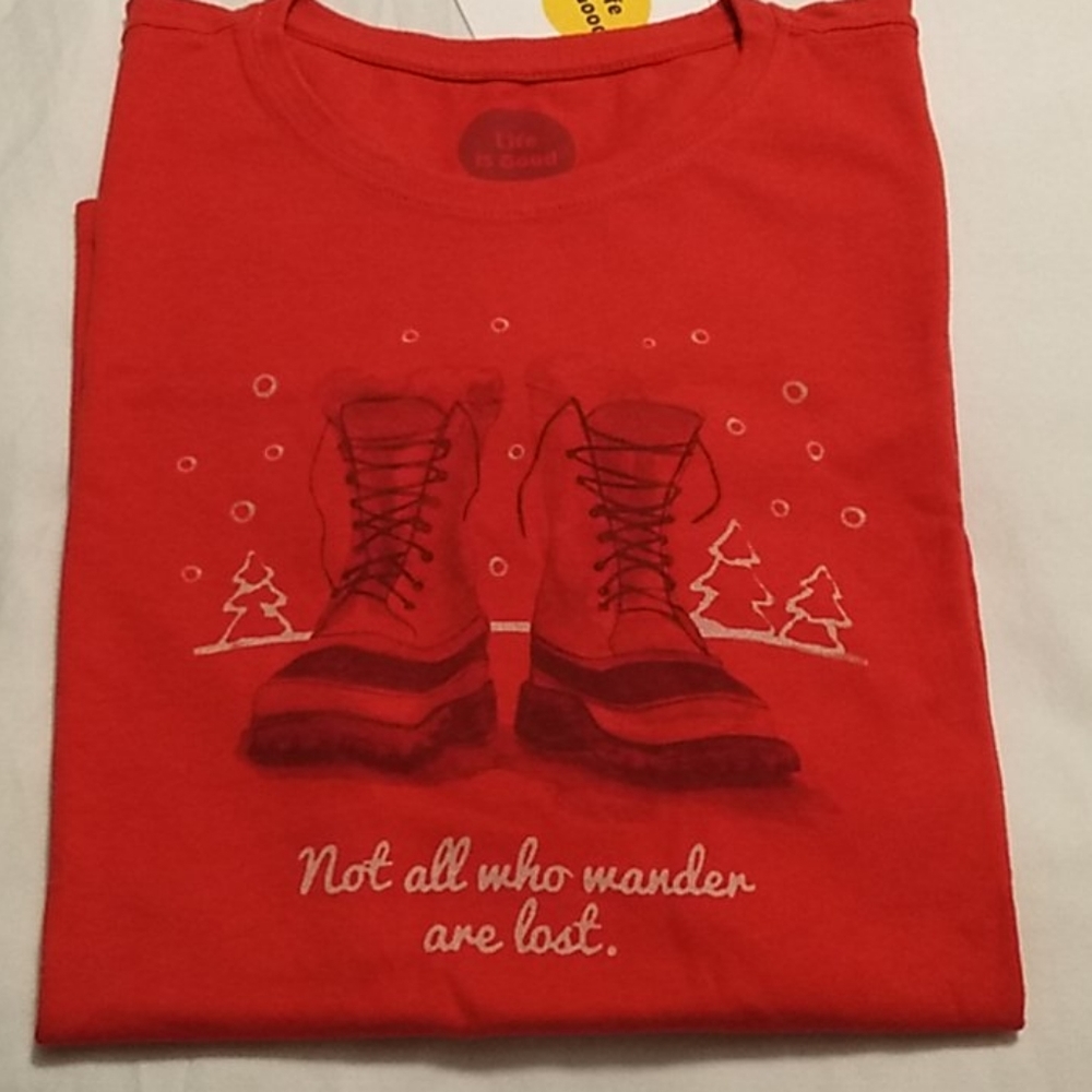 New woman's XS Life is Good tee shirt